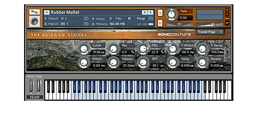 Skiddaw Stones Kontakt instruments