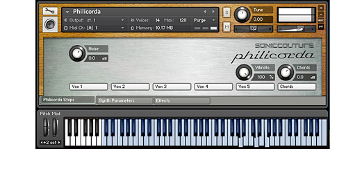 The Philicorda Kontakt Instrument